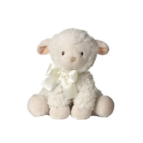 Stuffed Animal, Sheep, White Background, White