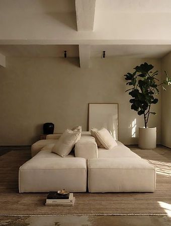 modular sofa, sectional, living room furniture, home accents, home decor, interior design Built In Sectional Sofa, Built In Sectional, Curated Interior, Mcm Sofa, Sectional Living Room, Modern Modular Sofas, Mcm House, Modular Couch, Interior Design Guide