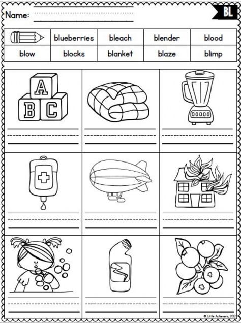 Dr Blends Worksheet, Consonant Blends Worksheets Kindergarten, L Blends Worksheets Free, L Blends Worksheets, Ending Blends Worksheet, Spelling Online, Cvc Worksheets, Blends Worksheets, Learning Phonics