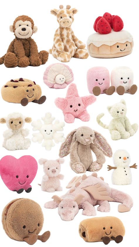 Toca Boca Hair Salon, Girly Christmas Gifts, Jellycat Stuffed Animals, Gift Inspo, Pink Girly Things, Birthday List, Birthday Wishlist, Cute Stuffed Animals, Cute Little Things