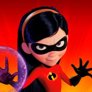 Violet Violet Parr Powers, Violet The Incredibles, Violet From The Incredibles, Violet Incredible, Violet Character, Incredible Violet, Incredibles Violet, The Incredibles 1, Disney Incredibles