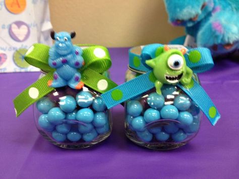 Monsters Inc Baby Shower, University Party, Boy Shower Themes, Monsters Inc Baby, Disney Monsters Inc, Monster Baby Showers, Monster 1st Birthdays, Monster Inc Birthday, Ideas Cumpleaños