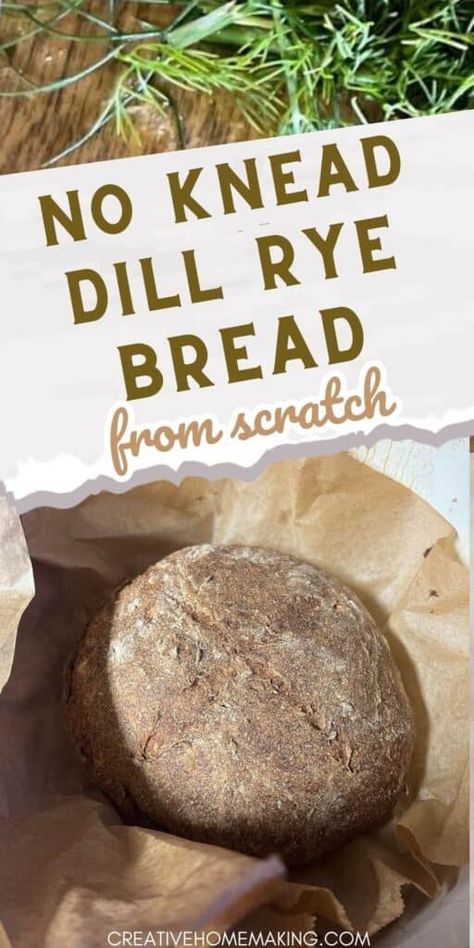 Irish Rye Bread Recipe, Rye Bread And Dill Dip, Recipes Using Rye Flour, No Knead Rye Bread Dutch Ovens, Dutch Oven Rye Bread, Dutch Oven Rye Bread Recipe, Dill Rye Bread Recipe, Deli Rye Bread Recipe, Rye Flour Recipes