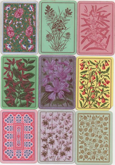 14: Back Designs — The World of Playing Cards Flower Playing Cards, Card Artwork, Moorish Design, Owen Jones, Playing Cards Design, Vintage Playing Cards, Deck Design, Playing Card, Deck Of Cards