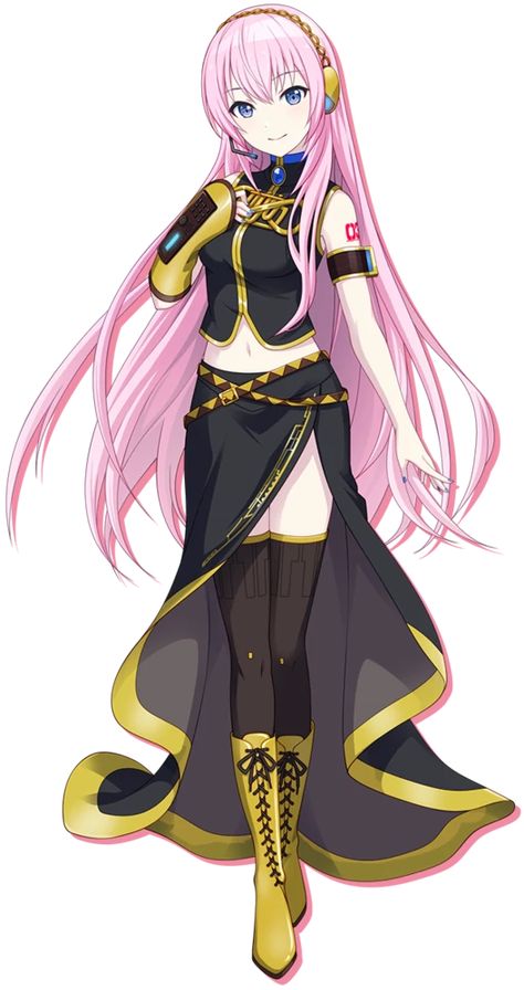 Truk Besar, Long Pink Hair, Megurine Luka, Vocaloid Characters, Body Picture, An Anime, Hatsune Miku, Marvel Universe, Character Drawing