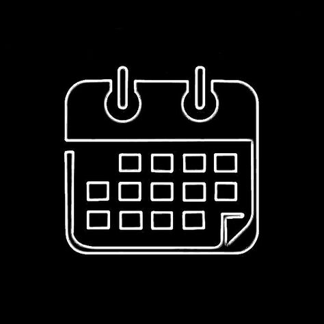 calendar black icon | Black app, Iphone photo app, Ios app icon design All Apps Icon, Android App Icon, App Store Icon, Mobile App Icon, Black And White Instagram, Zestaw Ikon, Calendar App, Black App, Calendar Icon