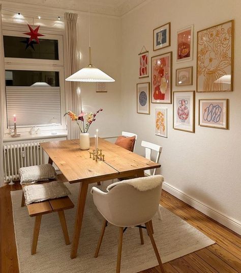 Apartment Ideas Aesthetic, Apartment Dining Room, Apartment Dining, Dream Apartment Decor, Future Apartment Decor, 아파트 인테리어, Style Deco, Apartment Decor Inspiration, Scandinavian Furniture