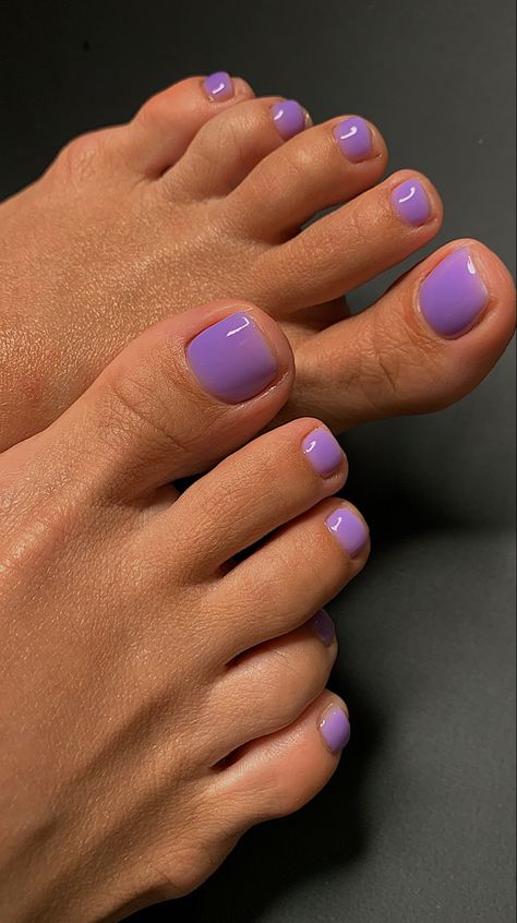 Summer Pedicures 2024, Pedicure Neutral, Painted Toes Toenails, Foot Nails Color, Pedicure Colour, Purple Toe Nails, Nail 2023, Feet Nail Design, Pedicure Colors