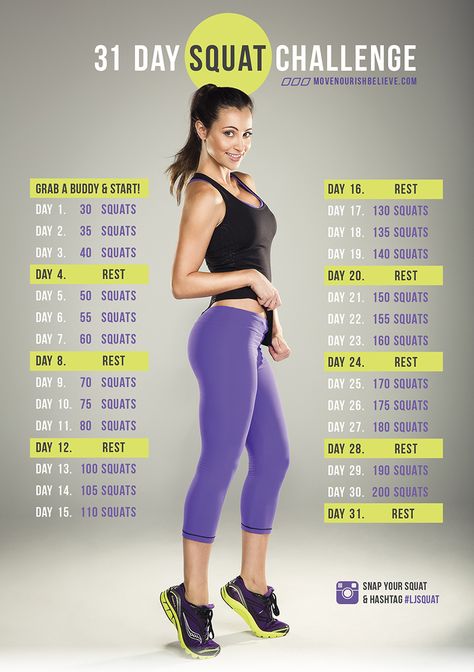 Leg Challenge, 30 Day Squat, 30 Day Squat Challenge, Morning Workouts, Squat Challenge, Yoga Posen, Yoga Iyengar, Fitness Challenge, Flat Stomach