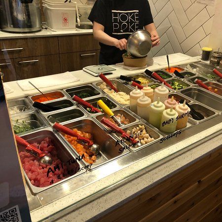 HOKE POKE, Vancouver - 1834 4th Ave W, Kitsilano - Restaurant Reviews, Food Delivery & Takeaway - Tripadvisor Poke Restaurant, Poke Bowl Food Truck, Poke Food Truck, Hawaiian Poke, Poke Recipe, Salad Box, Bubble Tea Shop, Food Truck Business, Poke Bowl