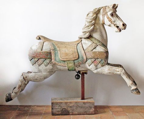 Antique Rocking Horse, Expensive Candles, Room Box Miniatures, Antique Horse, Carousel Horse, Wooden Horse, Carousel Horses, Horse Sculpture, Equine Art