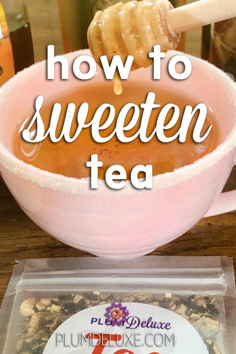 ideas on how to sweeten tea that will rock your world! #sweetenteahowto #sweettea #teasweetener How To Sweeten Tea, Bedtime Tea, Strawberry Tea, Sugar Pie, Processed Sugar, Life Journey, Organic Sugar, Fruit Infused, Healthy Ideas