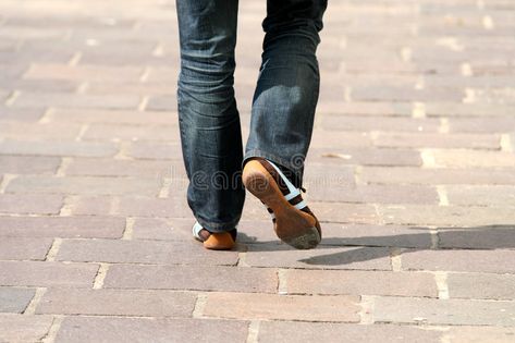 Walking in the street. Woman legs walking in the street , #Aff, #street, #Walking, #Woman, #walking, #legs #ad Legs Walking, Comic Poses, Street Image, Street Stock, Woman Walking, Walking Street, Women Legs, Stock Images Free, Black Jeans