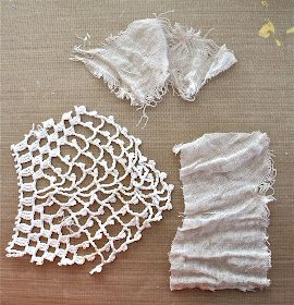 One Lucky Day: No. 23 Flower Diy Lace Flowers, Flower Backdrop Ideas, Fabric Clusters, Lace Flowers Diy, Lace Flowers Tutorial, Making Fabric Flowers, Shabby Chic Flowers, Diy Flores, Stamp Tag