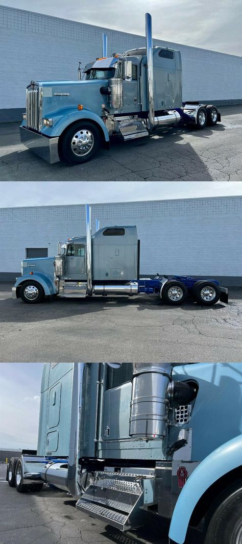 2005 Kenworth W900L Sleeper truck [great shape] Kenworth W900 Custom Interior, Eaton Fuller, Double Bunk, Kenworth W900, Kenworth Trucks, Air Ride, Trucks For Sale, Salt Lake City, Trucks