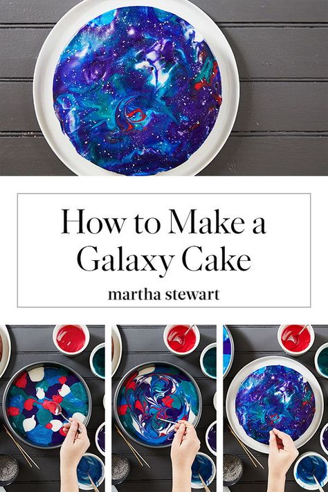 Space Cake Decorating, Space Birthday Party Cake, Outerspace Cakes, Space Cake Birthday, Glaxay Cake, Space Cake Design, Galaxy Themed Birthday Party Food, Space Themed Cakes, Galaxy Cakes Ideas