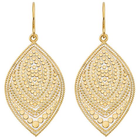 ANNA BECK Marquise Drop Earrings - Gold ($300) ❤ liked on Polyvore featuring jewelry, earrings, gold, anna beck earrings, anna beck jewelry and anna beck Anna Beck Jewelry, Jewelry Earrings Gold, Anna Beck, Earrings Drop, Gold Drop Earrings, Beck, Earrings Gold, Gold Earrings, Crochet Earrings