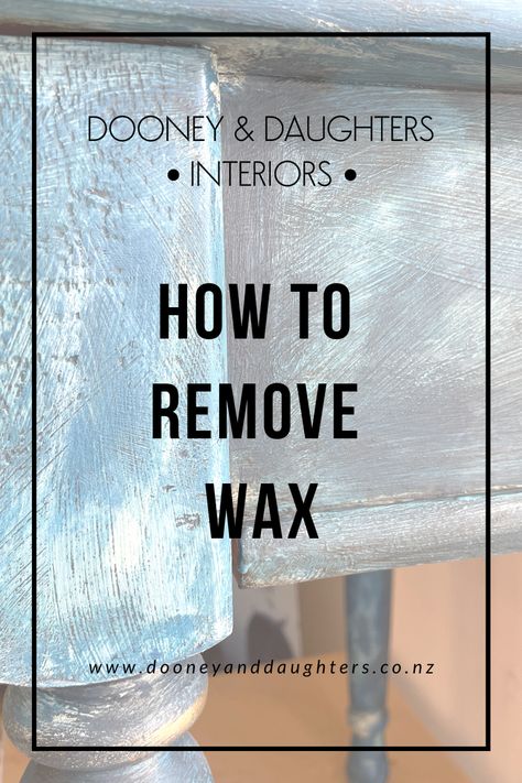 So you've chalk painted and waxed a piece of furniture and have now decided you need a lacquered finish, what do you do? Fortunately the fix is easy! In this blog post we will explain why you need to remove the wax and how to do it. Painting Over Waxed Furniture, How To Remove Wax Finish From Furniture, How To Paint Over Chalk Paint That Has Been Waxed, Painting Over Waxed Chalk Paint, Remove Wax From Furniture, How To Remove Wax From Furniture, How To Remove Chalk Paint From Furniture, Wax Finish On Wood, Chalk Paint Table