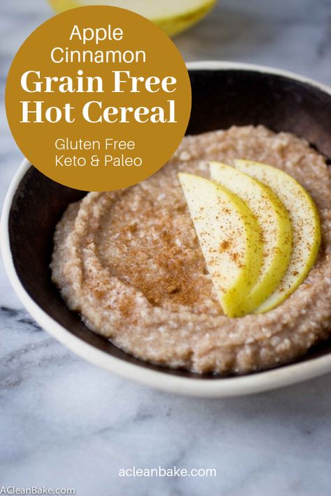 Grain Free Cereal Recipe, Grain Free Cereal, Aip Cereal, Grain Free Lunch, Grain Free Oatmeal, Paleo Cereal, Breakfast For Busy Mornings, Paleo Oatmeal, Aip Diet Recipes