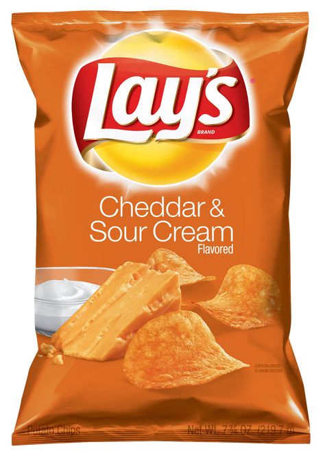 Lays Potato Chip Flavors, Lays Chips Flavors, Sour Cream Chips, Chip Flavors, Sour Cream Potatoes, Potato Chip Flavors, American Sweets, Lays Chips, Lays Potato Chips