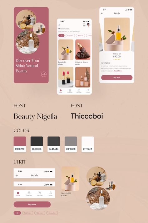 Transform your skincare routine with Skin Care App, the ultimate app to achieve healthy, glowing skin effortlessly. Skin Care App Design, Skincare App, Routine App, Ui Design App, App Wireframe, Login Page Design, Mobile App Ui Design, Figma Design, Makeup App