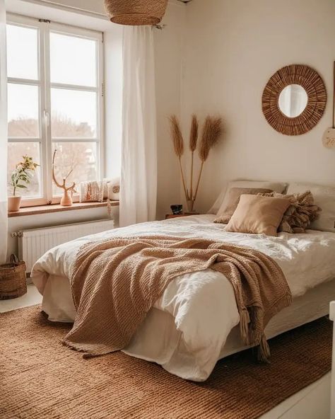 🪬 Say Hello to Tranquility: Minimal Boho Bedroom Ideas You’ll Love ❂ 𝑅𝑒𝑎𝑑 𝑀𝑜𝑟𝑒 >> https://bit.ly/3RXbwNj ❂ Are you seeking to refresh your bedroom’s vibe? Dive into the minimal boho bedroom decor trend. This style masterfully merges the cozy, eclectic charm of bohemian design with a more streamlined, edited approach. It’s the laid-back yet chic ambiance that turns your sleep space into a zen haven... 𝑅𝑒𝑎𝑑 𝑀𝑜𝑟𝑒 >> ☉ Tags: #ArtisanAccents #BedroomIdeas #BedroomInspiration #BohemianDecor #Boh... Minimal Boho Bedroom, Boho Eclectic Bedroom, Peaceful Decor, Cozy Eclectic, Minimalist Bedroom Decor, Boho Bedroom Ideas, Zen Bedroom, Minimal Boho, Bedroom Oasis