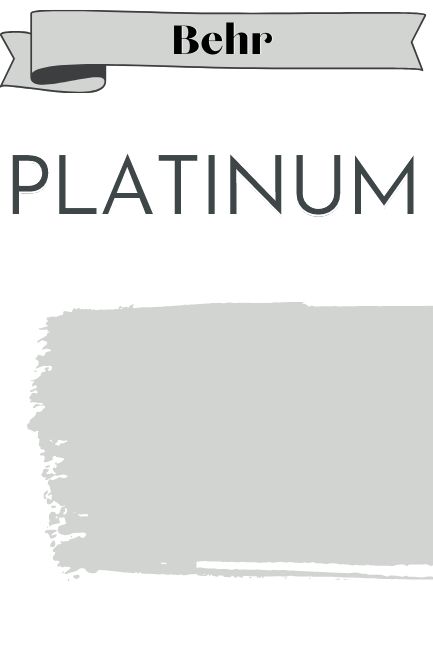 Link to Platinum post Behr Sterling Paint Color, Platinum Behr, Behr Platinum Paint Color Living Room, Platinum Behr Paint Color, Platinum Paint Color, Grey Behr Paint Colors, Behr Platinum, Behr Platinum Paint Color, Behr Sterling