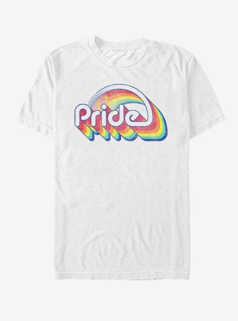 Vintage Pride Logo Tee Vintage Pride, Pride Clothes, Aesthetic Tees, Pride Logo, Pride Designs, Lion King Shirt, Pride Clothing, Lgbtq Clothing, Pride Stuff