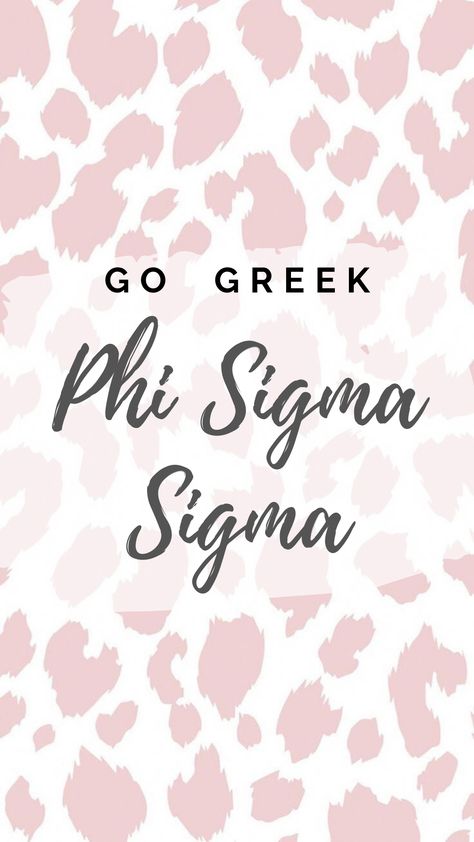 Phi Sigma Sigma Graphic, Sorority Instagram Ideas, Sorority Instagram, Phi Sigma Pi, Sigma Pi, Phi Sigma Sigma, Go Greek, Greek Life, Big Little