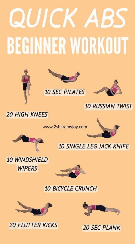 Ab Workout For Beginners, 10 Min Ab Workout, Quick Abs, Easy Abs, Easy Ab Workout, Beginner Ab Workout, Beginner Workout At Home, All Body Workout, Body Workout At Home