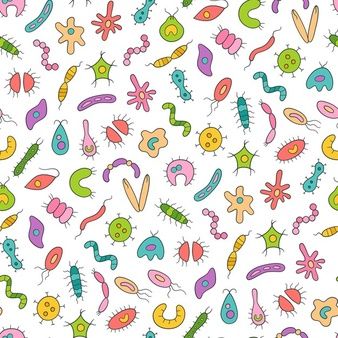 Premium Vector | Bacteria and virus seamless pattern inversion Microscopic Organisms, Seamless Textures, Flat Illustration, Pattern Illustration, Cartoon Illustration, Vector Photo, Cartoon Styles, Seamless Pattern, Premium Vector