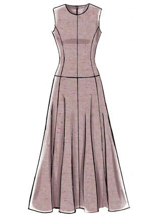 Sewing Pattern Women Dress, Mccalls Patterns Dress, Godet Dress, Dress Design Drawing, Dress Patterns Free, Pattern Dress Women, Vogue Dress, Petite Dress, Fashion Drawing Dresses