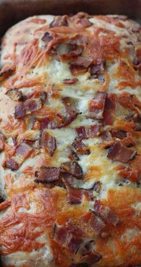 Bacon Cheddar Bread, Cheddar Bread Recipe, Cheddar Bread, Bacon Bread, A Loaf Of Bread, Best Bacon, Loaf Of Bread, Bacon Cheddar, Breads And Rolls