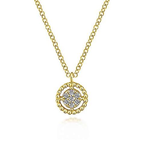 14k Yellow Gold Bujukan Fashion Necklace Diamond Gold Pendant, Rose Gold Diamond Necklace, Diamond Drop Pendant, Floating Diamond Necklace, Diamond Star Necklace, Rose Gold Beads, Family Jewellery, Yellow Gold Jewelry, Gold Diamond Necklace