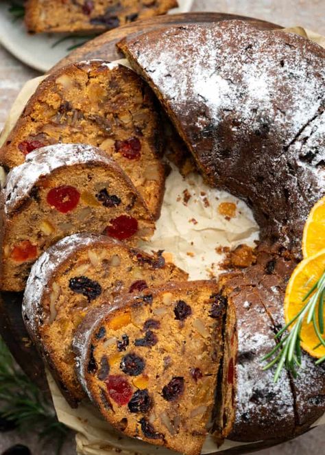 Christmas Fruit Cake - The flavours of kitchen Dried Fruit Cake Recipe, Traditional Christmas Pudding Recipe, Gluten Free Christmas Cake, Holiday Fruit Cake, Fruit Cake Recipe Easy, Christmas Fruit Cake, Raisin Cake, Christmas Pudding Recipes, Spiced Fruit