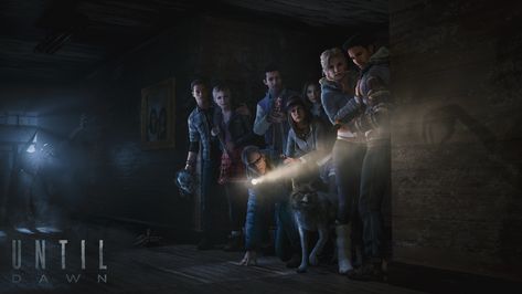 Until Dawn Fanart, Until Dawn Josh, Until Dawn Game, Body Template, Photo Games, Until Dawn, Retro Horror, Group Pictures, Dead To Me