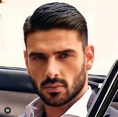 Mens Combover Hairstyles, Italian Beard Style, Mafia Hairstyle Men, Italian Men Hairstyle, Italian Hairstyles Men, Italian Haircut, Gentleman Style Haircut, Mens Haircuts Thick Hair, Classic Mens Haircut