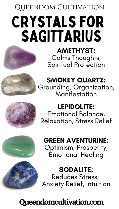 Birthstones Chart, Crystals For Sagittarius, Sagittarius Crystals, Herb Magick, Energy Stones Crystal Healing, Celtic Paganism, Zodiac Crystals, Gemstones Chart, Crystal Work