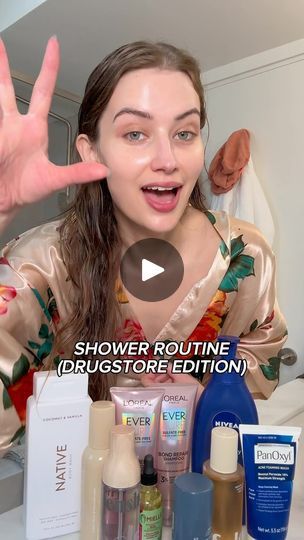 Everything Shower Routine, Native Body Wash, Affordable Skincare, Benzoyl Peroxide, Shower Routine, Leave In, Shampoo And Conditioner, Face Wash, Body Wash