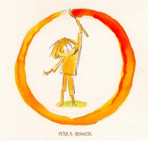 Peter H. Reynolds, Author The Dot Peter Reynolds, Peter Reynolds, Peter H Reynolds, Artist Reference, Learning Art, International Dot Day, Dot Day, The Dot, Classroom Theme