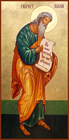 The Prophet Isaiah Prophet Isaiah, Christian Icons, The Saints, Byzantine Icons, Biblical Art, Religious Icons, Old Testament, Orthodox Icons, Bible Stories