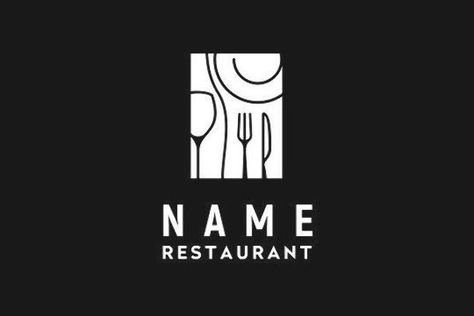 Dining Restaurant logo design by Enola99d on @creativemarket Fine Dining Logo Design, Fine Dining Restaurant Logo, High End Restaurant Logo, Fine Dining Branding, Fine Dining Logo, Community Kitchen, Dining Restaurant, Restaurant Logo, Logo Symbol