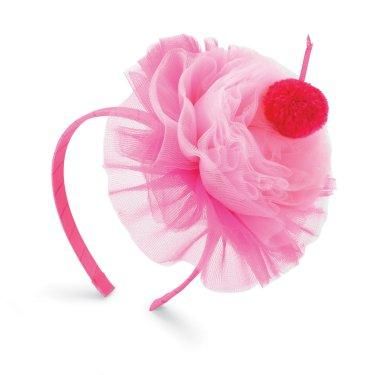 Hot Pink Cupcake Headband Cupcake Headband, Hot Pink Cupcakes, Light Pink Birthday, Cupcake Rosa, Cupcake Rose, Cupcake Costume, Birthday Headband, Headband Wrap, Pink Cupcakes