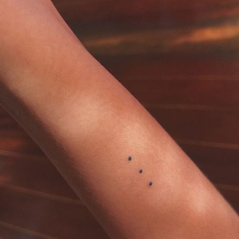 Small Dots Tattoo, Numerology Tattoo, 3 Dots Tattoo Meaning, Three Dots Tattoo Meaning, Three Dots Tattoo, Dots Tattoo Meaning, Dot Tattoo Meaning, 3 Dot Tattoo, Dots Tattoo