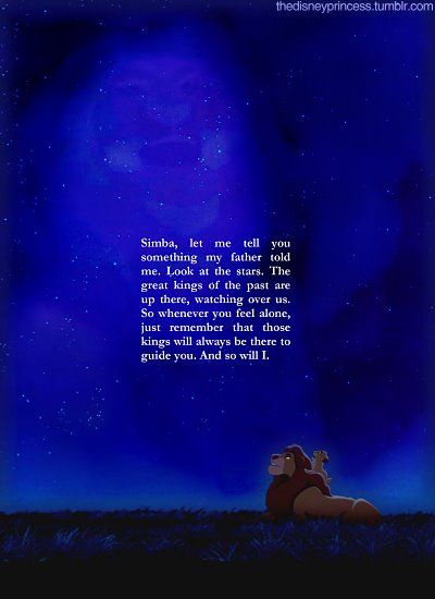 #simba #mufasa #scar #takka #thelionking #the #lion #king #love #quote #stars #look #shine #kings #past #looking #down #on #you #movie #film #disney Roi Lion Simba, Lion King Quotes, Il Re Leone, King Quotes, Images Disney, Great King, Disney Lion King, Quotes Disney, Look At The Stars