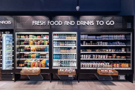 Neighbourgoods - Picture gallery Convenient Store Design, Grab And Go Design, Convenience Store Design, Supermarket Design Interior, Supermarket Display, Grocery Store Design, Food Retail, Supermarket Design, Pharmacy Design