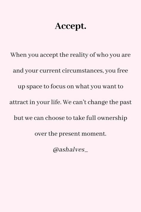 1. “The only person you are destined to become is the person you decide to be.” – Ralph Waldo Emerson This quote highlights that acceptance of yourself is the foundation for growth. By accepting who you are currently, you can make conscious choices to become the person you want to be. 2. “The curious paradox is that when I accept myself as I am, then I can change.” – Carl Rogers Acceptance doesn’t mean stagnation. It’s about acknowledging your I Will Not Accept A Life, Learning To Accept What Is, What Is Acceptance, Accepting Life As It Is Quotes, Accepting Things For What They Are, Quotes On Accepting Yourself, Accepting What Is Quotes, Accepting Its Over Quotes, Accept Change Quotes