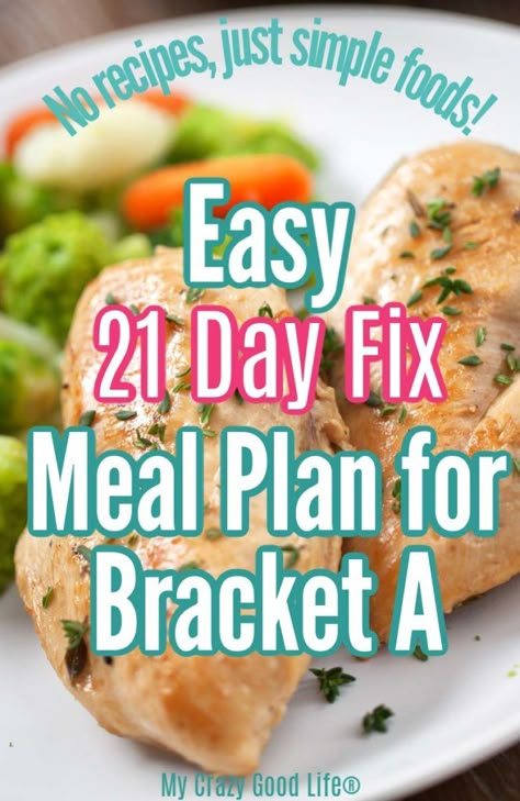 This easy 21 Day Fix Meal Plan is perfect for those just starting out on the Fix or Ultimate Portion Fix! This plan uses no "recipes," but instead fills your first week with simple foods that you can prep ahead of time. #21dayfix #portionfix #beachbody Beachbody Meal Plan, 21 Day Fix Plan, 21 Day Meal Plan, 21 Day Fix Diet, Simple Foods, 21 Day Fix Meal Plan, 80 Day Obsession, Beachbody Recipes, Baking Powder Uses