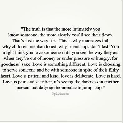 We've already been through what most couples go through in twenty years. There were times when separating seemed right but God didn't see it that way so we've given ourselves to him  realized we know nothing so we let him guide us. Our love is strong through every situation. #LifeQuotes Why Marriages Fail, The Truth About Love, Words Love, Love Is Not, Loving Someone, Unconditional Love, The Words, Great Quotes, Beautiful Words