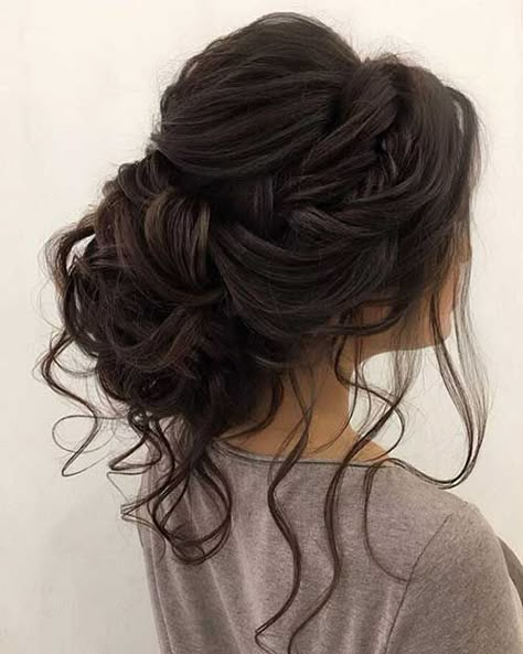 Voluminous Wedding Hair Updo, Wedding Updos For Long Brown Hair, Wedding Hairdos For Mother Of The Bride, Half Up Half Down Wedding Hair Off The Shoulder Dress, Loose Half Updo, Bridal Hair Styles Updo, Wedding Loose Updo, Hair With Wedding Veil, Black Hair Updo Hairstyles Wedding